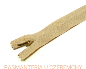 zamek beżowy 50 cm kryty wzmocniony ALPHA 