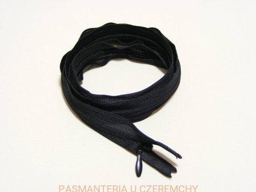 zamek kryty 55 cm czarny