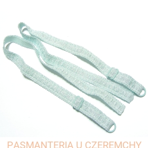 ramiączka 13 mm kompletne - bardzo jasny turkus