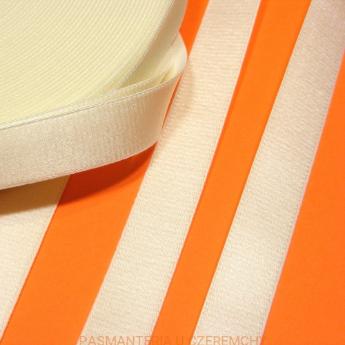 guma ramiączkowa 16 mm ecru