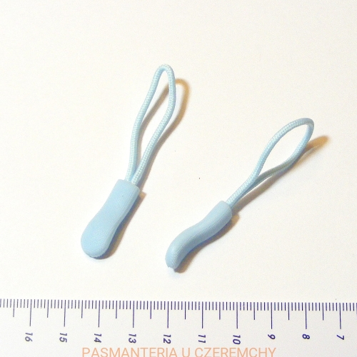 przywieszka do zamka błyskawicznego - niebieska 