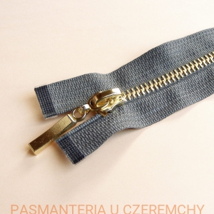 zamek 65 cm szary rozdzielczy metalowy VT10, mosiądz