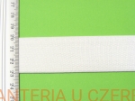 guma dziana 30 mm biała  - 25 mb