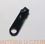 suwak zamkowy 3 mm czarny