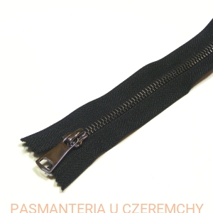zamek 15 cm czarny nierozdzielczy metalowy VT10, czarny nikiel