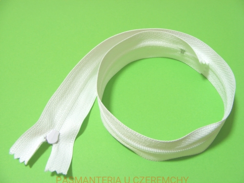 zamek 40 cm pościelowy biały