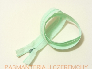 Zamek kryty 50 cm jasny seledyn /seledynowy, zielony/