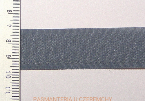  taśma rzepowa /rzep/ 25 mm szara /popielata/