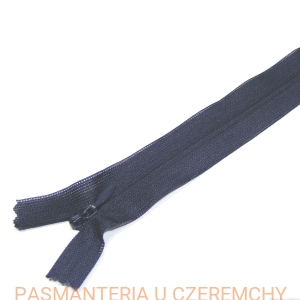 zamek 20 cm granatowy kryty 
