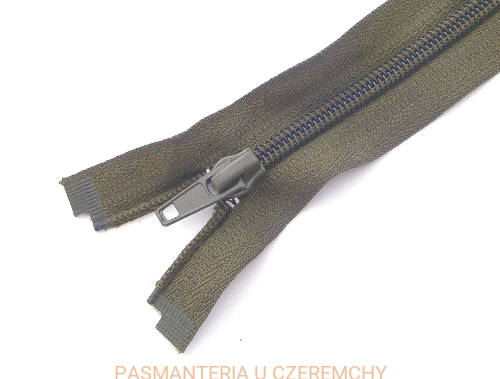  zamek rozdzielczy plastikowy /spirala 5/ 40 cm khaki 