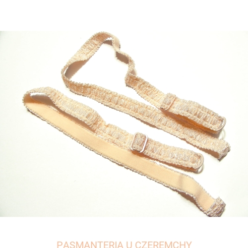  ramiączka 13 mm kompletne - brzoskwiniowe