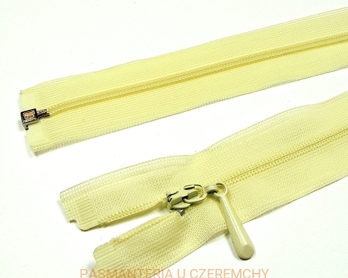 zamek 40 cm jasnożółty rozdzielczy kryty