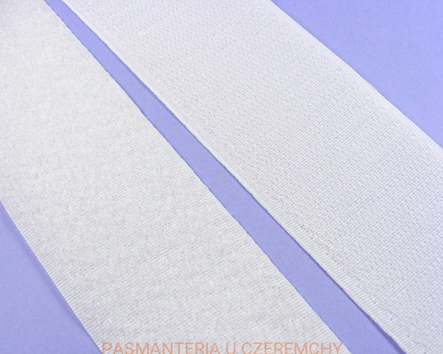 taśma rzepowa 50 mm biała