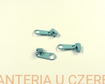 suwak zamkowy 3 mm jasnoturkusowy /zielony, morski, turkusowy/