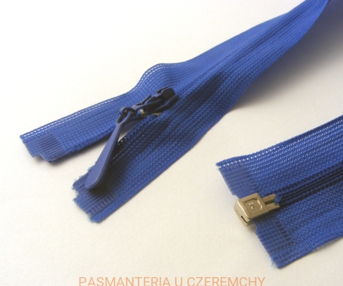  zamek rozdzielczy kryty 40 cm chabrowy