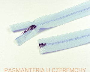 zamek 45 cm jasnoniebieski rozdzielczy kryty /niebieski/ 