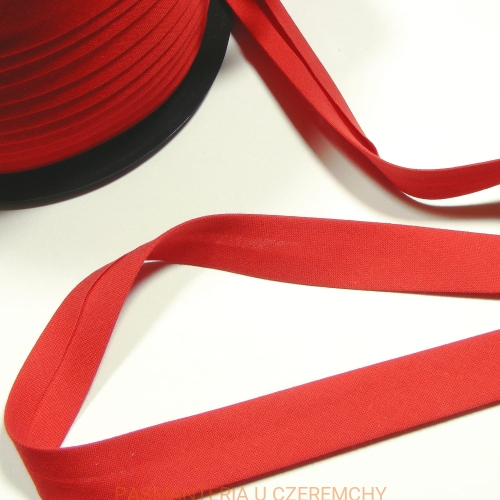 lamówka 18 mm czerwona