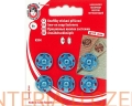 zatrzaski metalowe 16 mm niebieskie metaliczne Koh-I-Noor
