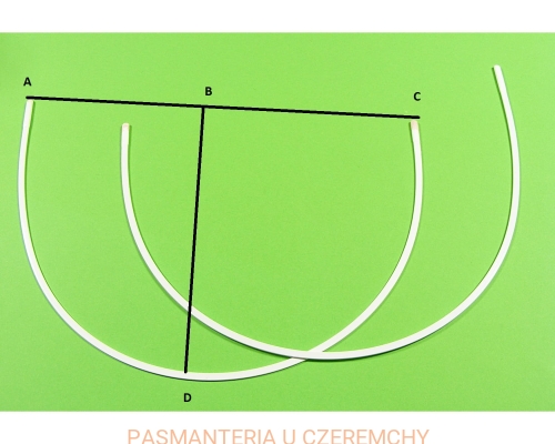 fiszbiny do biustonosza 32,5 cm - 1 para