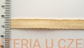 taśma bawełniana tkana /jodełka/ 10 mm ecru