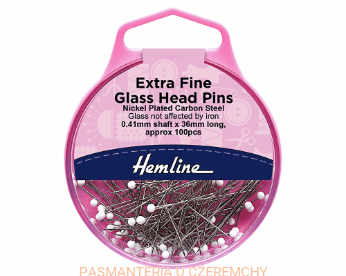 szpilki ekstra cienkie Hemline