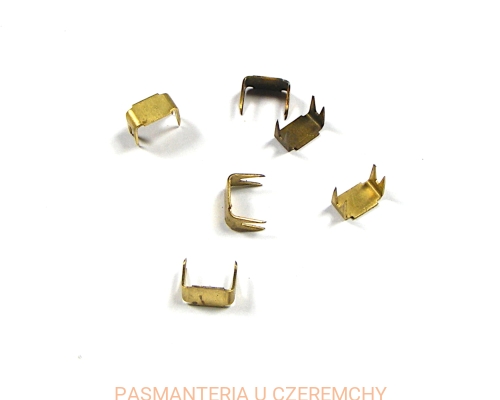 skuwka do zamka 5 mm kolor złoty