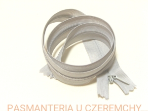 zamek 35 cm jasnopopielaty kryty /szary/