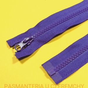 zamek 65 cm indygo rozdzielczy kostka rozm.5  /granatowy, atramentowy/
