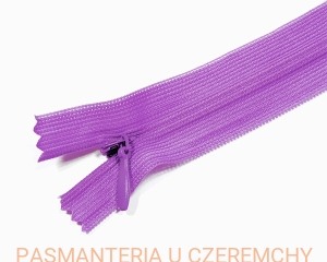 zamek kryty 20 cm fioletowy