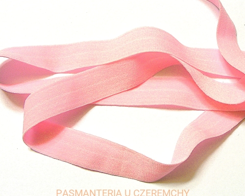 guma łamana 21 mm matowa jasnoróżowa