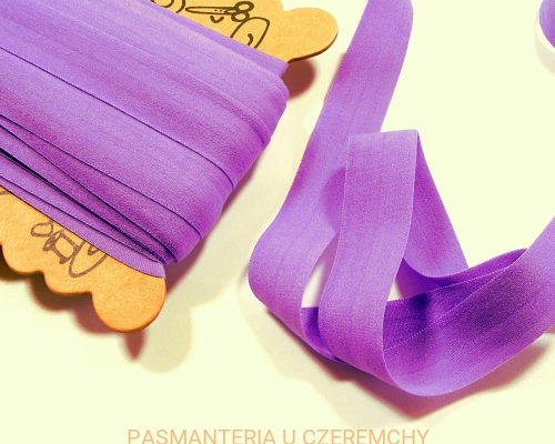 guma łamana 21 mm matowa fioletowa