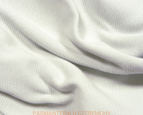 dzianina ściągaczowa jasnoszara 1x1