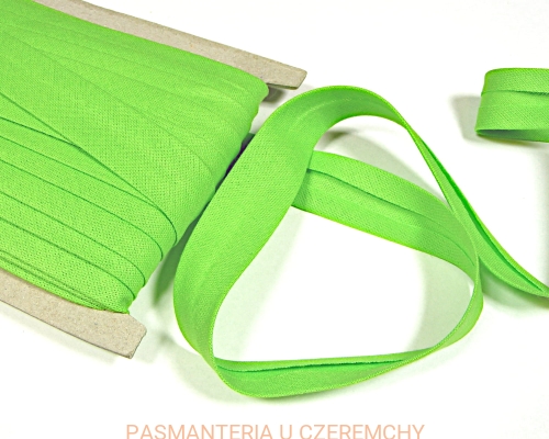 lamówka 18 mm jasnozielona