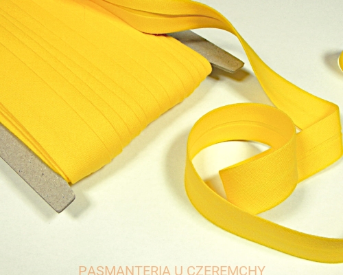 lamówka 18 mm żółta