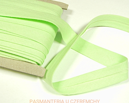 lamówka 18 mm jasnozielona