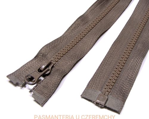 zamek 40 cm ciemnobeżowy rozdzielczy kostka rozm.5