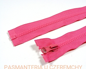 zamek 40 cm fuksjowy rozdzielczy kostka rozm.5 /różowy/