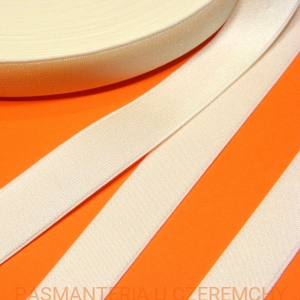 guma ramiączkowa 18 mm ecru