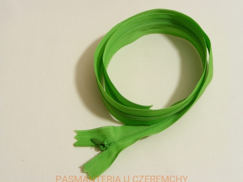 zamek nierozdzielczy kryty 50 cm wiosenna zieleń