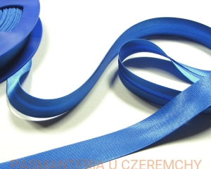 lamówka atłasowa 15 mm ciemnoniebieska /niebieska/