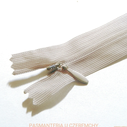 zamek 25 cm jasnoszary kryty