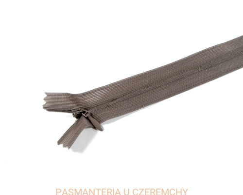 zamek 35 cm ciemnobeżowy kryty