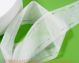 sztywnik do pasków 35 mm pojedynczy biały