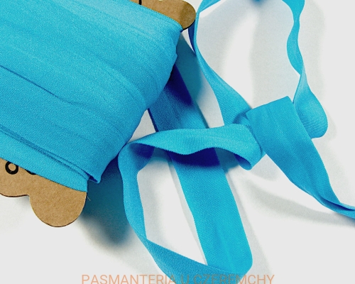 guma łamana 21 mm niebieska matowa