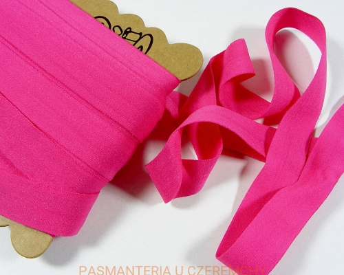 guma łamana 21 mm intensywnie różowa matowa