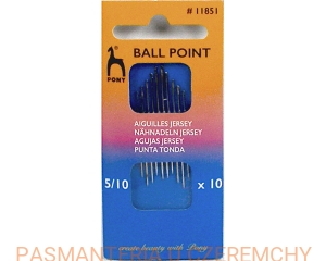 zestaw igieł PONY do ręcznego szycia dzianin /igły 11851/