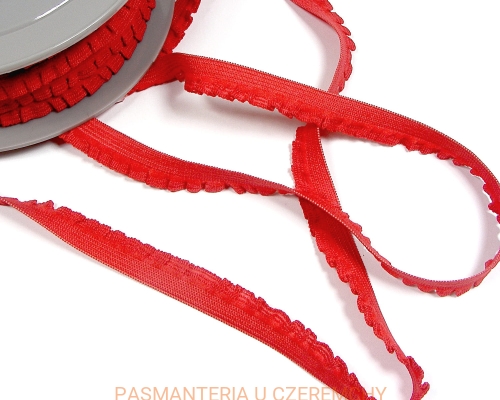 guma z falbanką 12 mm czerwona