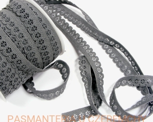 guma obszywkowa 13 mm szara /gumokoronka /     