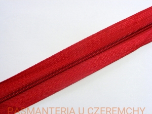 taśma zamkowa spirala 3 mm czerwona /suwakowa/