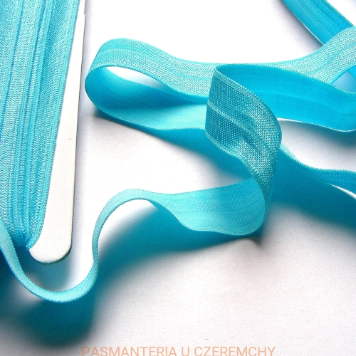  Guma łamana 20 mm /lamówka elastyczna, lamówka gumowa/ niebieska